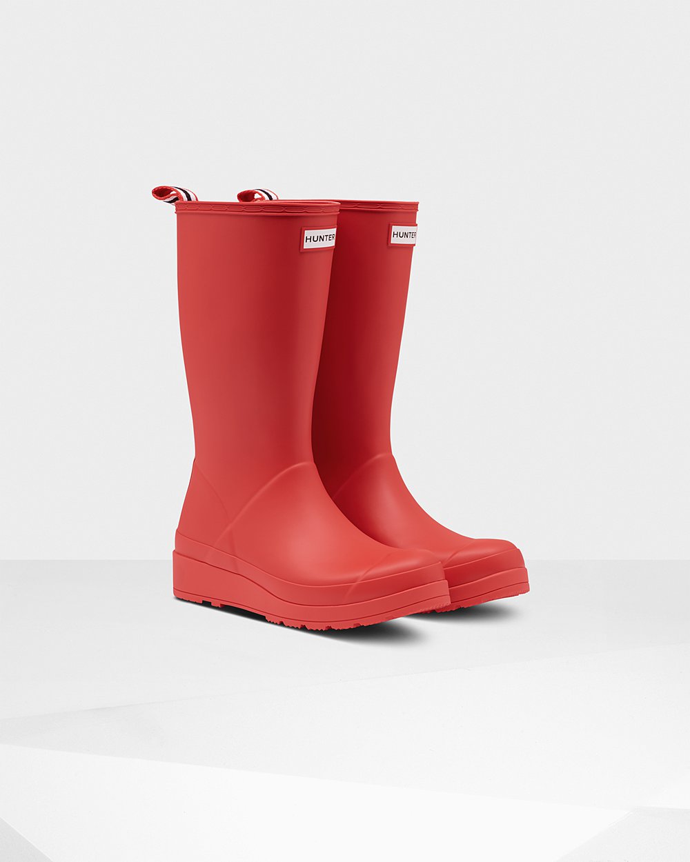 Play Botas Hunter Mujer Original Tall Rain - Rojas - Argentina 5268ZVLQS